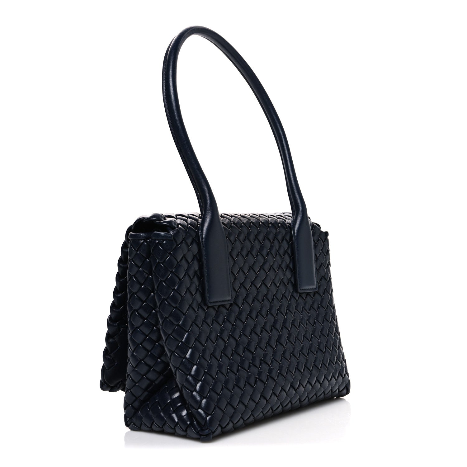 Nappa Intrecciato Patti Top Handle Bag Space