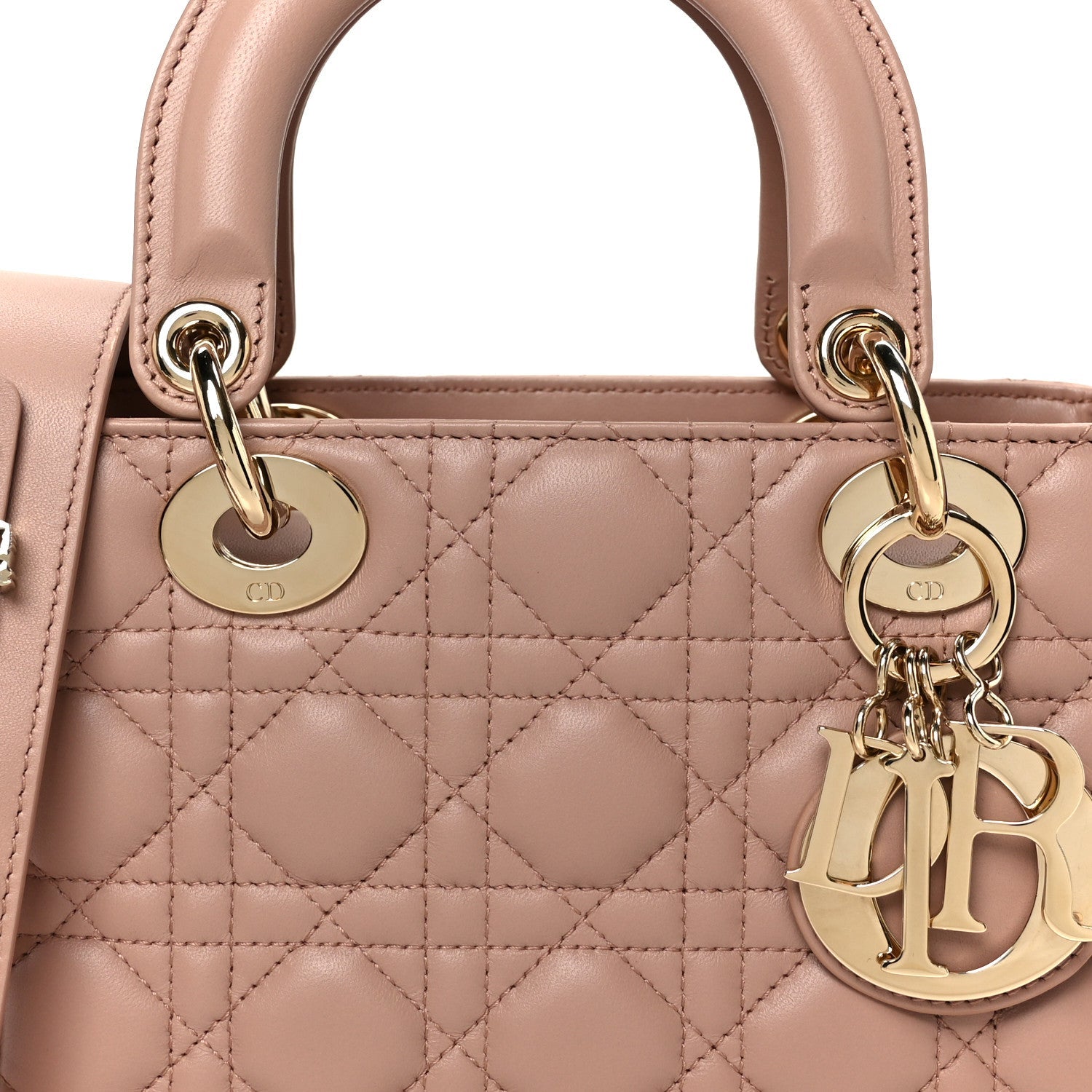 Lambskin Cannage Small My ABCD1OR Lady D1OR Fard