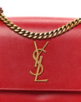 Calfskin Medium Monogram Sunset Rouge Eros