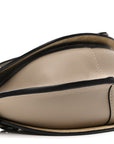 Calfskin Jacquard Mini Gate Dual Bag Clay