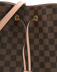 Damier Ebene Neonoe MM Venus Pink