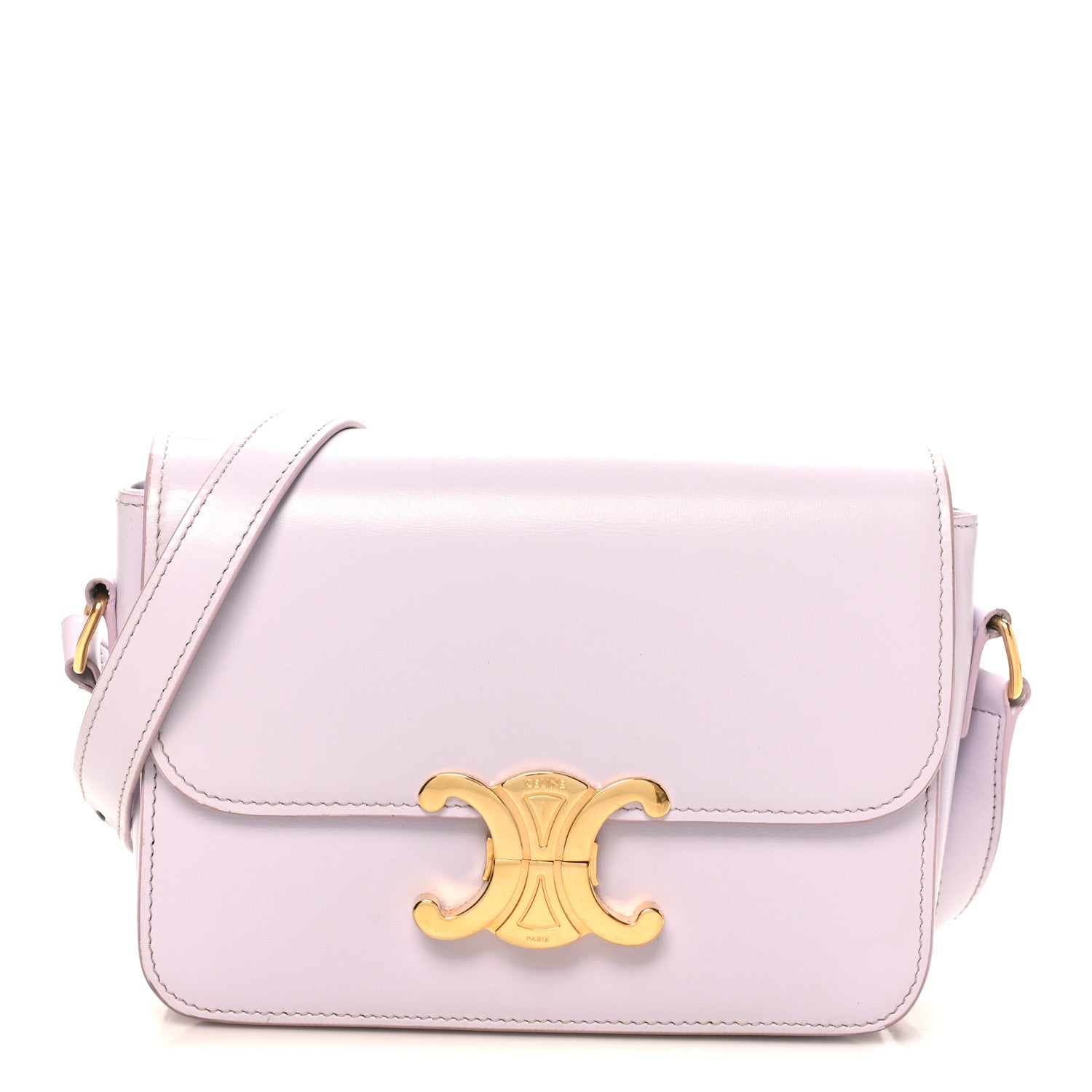 Shiny Calfskin Teen Triomphe Light Lavender