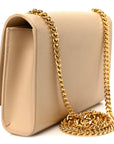 Grain De Poudre Medium Monogram Kate Satchel Nude Powder