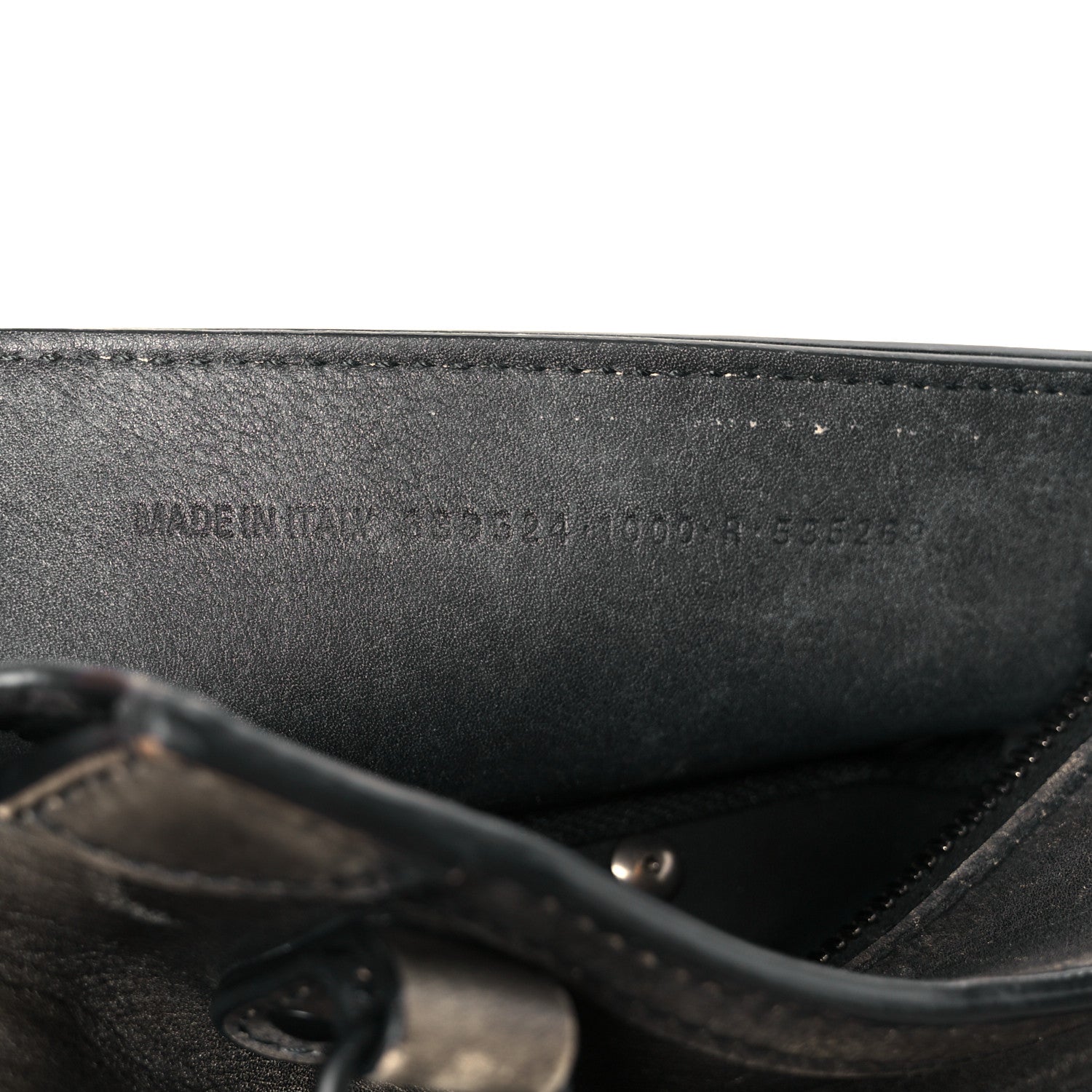 Used Calfskin Black Hardware Mini Neo Classic City Black