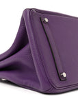 Taurillon Clemence Birkin 35 Ultraviolet