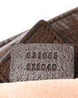 GG Supreme Monogram Medium Ophidia Shopping Tote Brown