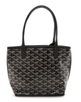 Goyardine Reversible Mini Anjou Black