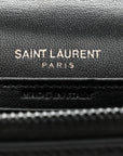 Ayers Monogram Toy Kate Strap Wallet Black Red