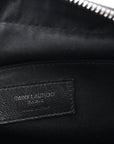 Calfskin Matelasse Monogram Monochrome Lou Camera Bag Black