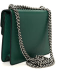 Calfskin Mini Dionysus Shoulder Bag Emerald