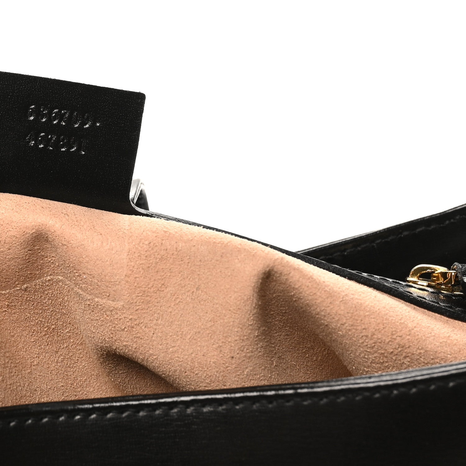 Boarded Dyana Lux Calfskin Small Jackie 1961 Hobo Black