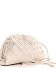 Nappa Intrecciato The Mini Pouch Chalk