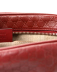 MicroGCCIssima Mini Bree Messenger Bag Red