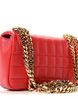 Lambskin Quilted Mini Lola Bag Bright Red
