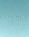 Grained Calfskin Maxi Intrecciato Small Arco Tote Pale Blue
