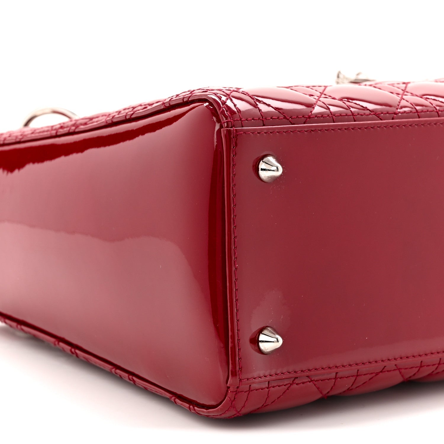Patent Cannage Medium Lady D1OR Red