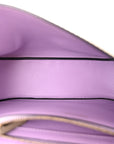 Grained Calfskin La Medusa Flap Shoulder Bag Taupe