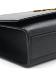 Grain De Poudre Small Monogram Kate Satchel Black