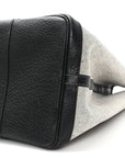 Buffle Skipper Toile Garden Party 36 MM Tote Black