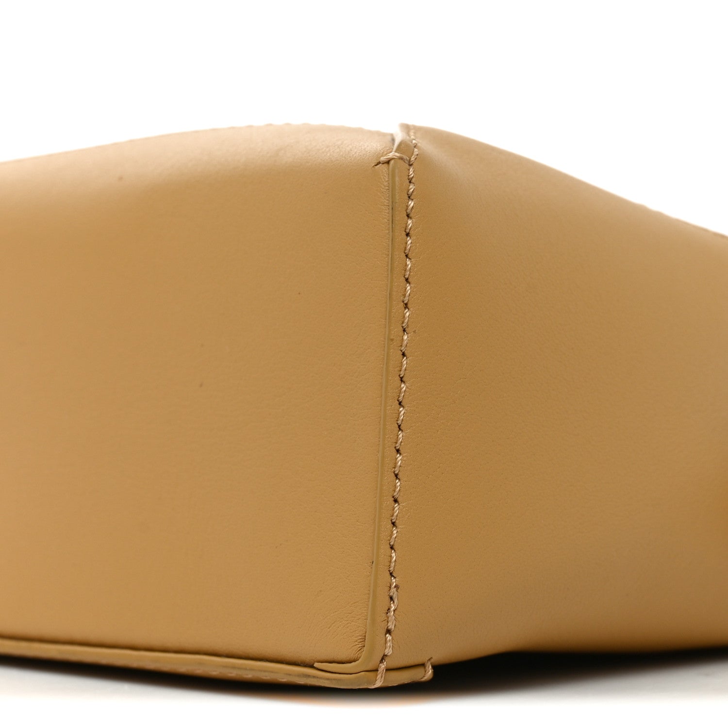 Calfskin Mini Woven Puzzle Bag Sahara