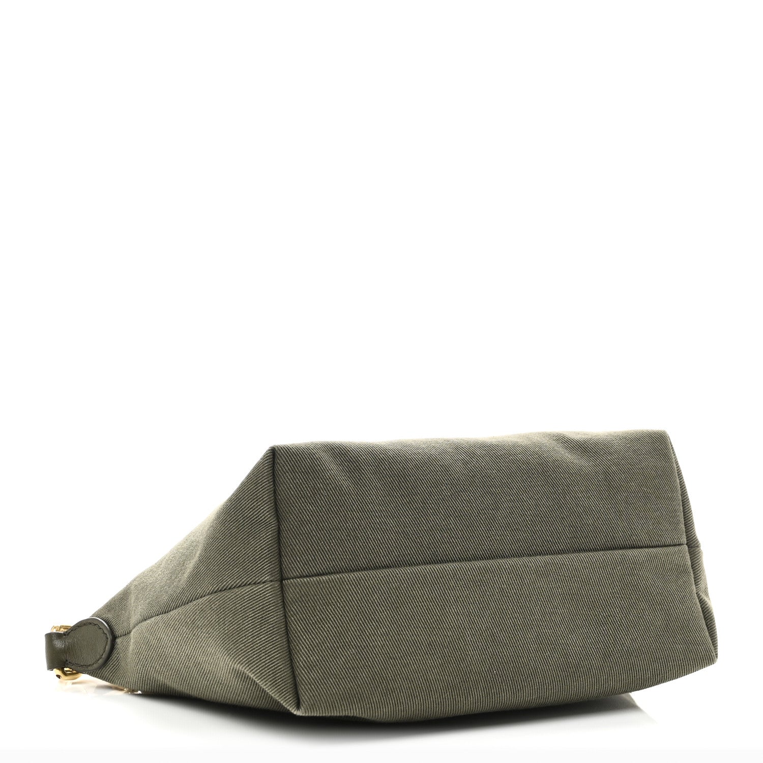 Canvas Gabardine Pouch Green