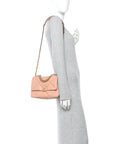 Lambskin Quilted Medium CHNL 19 Flap Beige