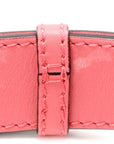 Supple Calfskin Small Bucket Bag Bright Coral Pink