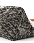 Goyardine Saint Louis PM PM Black Gold