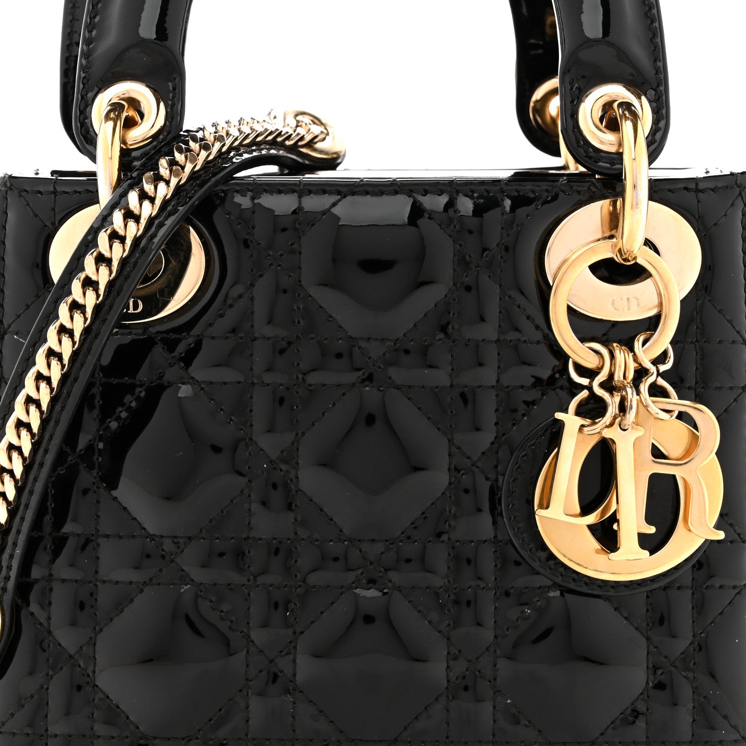Patent Cannage Mini Lady D1OR Black