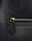 Smooth Calfskin Micro Luggage Navy Blue