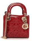 Patent Cannage Mini Lady D1OR Red