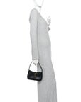 Smooth Calfskin Le 5 A 7 Mini Hobo Black