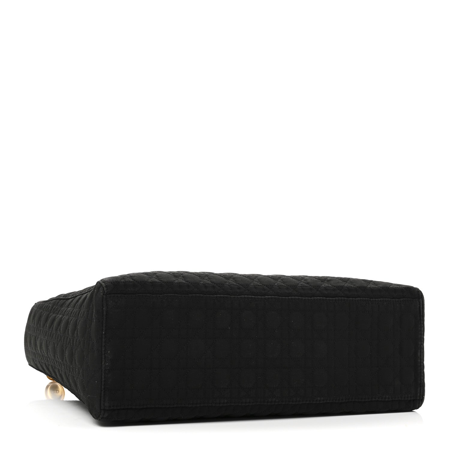 Nylon Cannage Large Lady D1OR Black