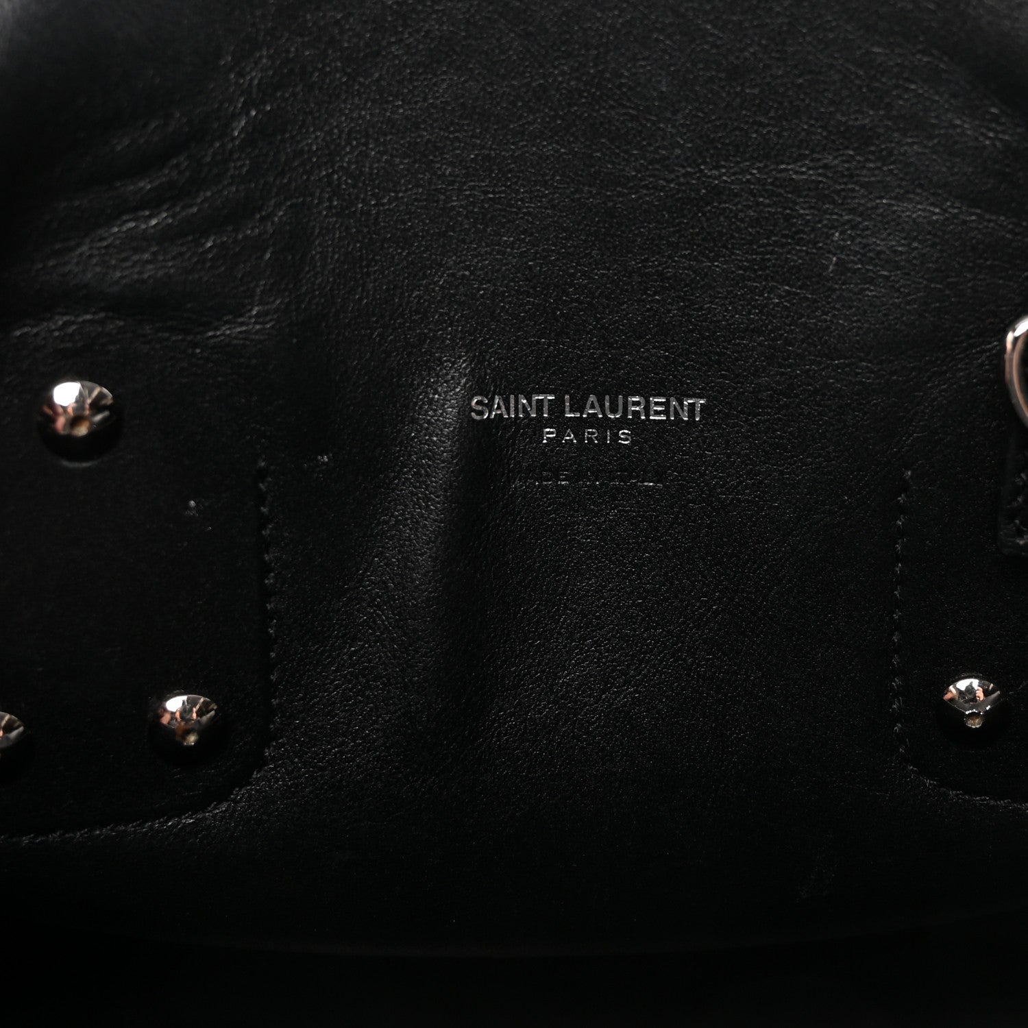 Grained Calfskin Small Sac De Jour Black