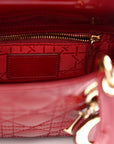 Patent Cannage Mini Lady D1OR Red