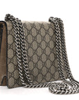 GG Supreme Monogram Mini Dionysus Shoulder Bag Taupe