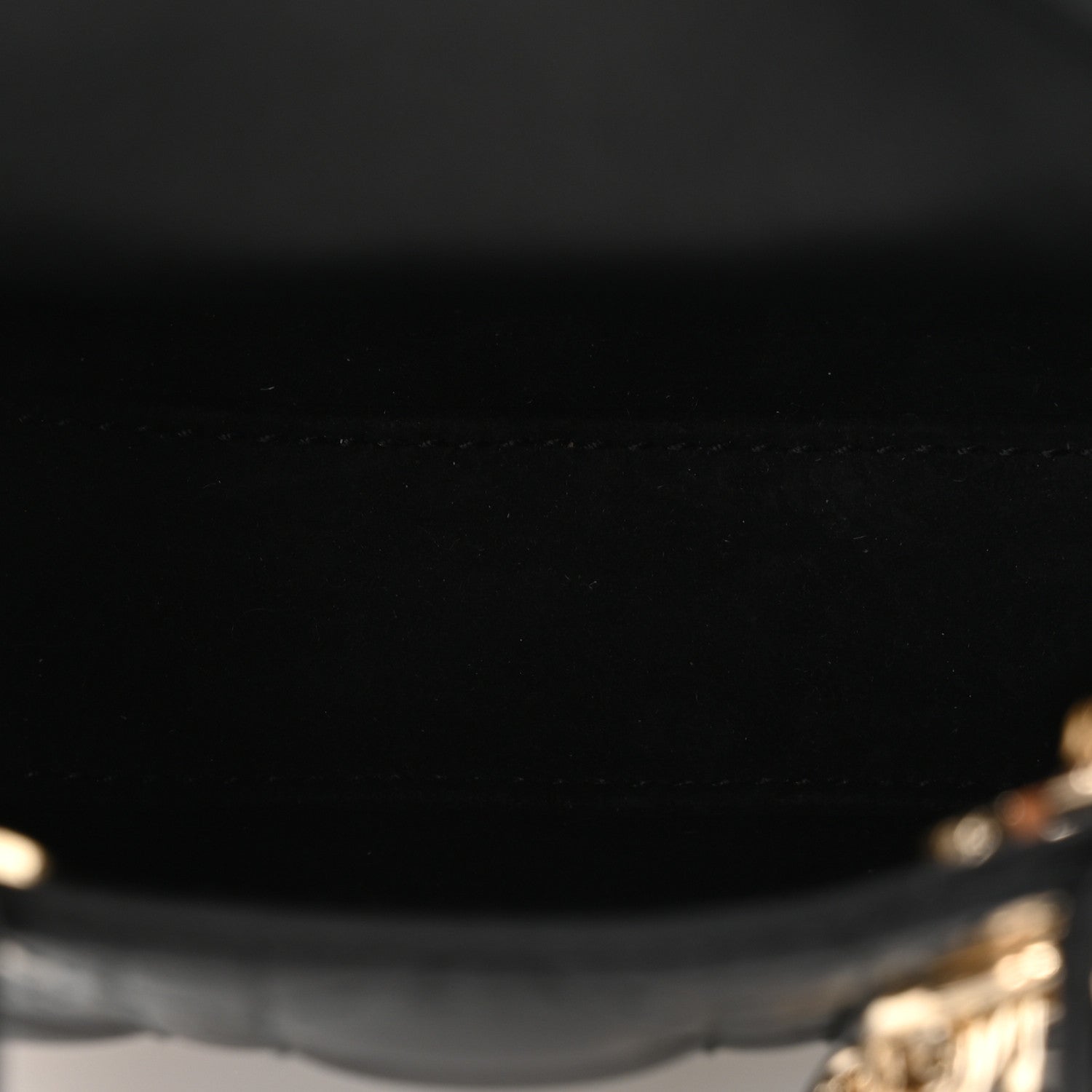 Lambskin Cannage Micro Lady D1OR Black