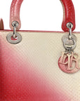 Snakeskin Ombre Medium Lady D1OR Red White