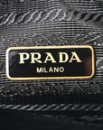 Velvet Nappa Mini Re-Edition Shoulder Bag Black