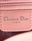 Lambskin Cannage Medium Lady D1OR Light Pink