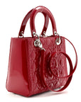 Patent Cannage Medium Lady D1OR Red