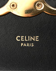Shiny Calfskin Mini Claude Belt Bag 75 30 Black