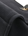 Mixed Fibers Small Deauville Tote Black