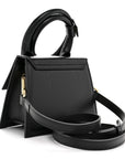 Smooth Calfskin Le Chiquito Noeud Black