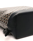 Goyardine Calfskin Cisalpin Backpack Black