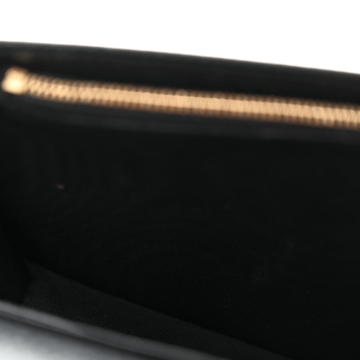 Calfskin Mini GG Marmont Chain Wallet Black