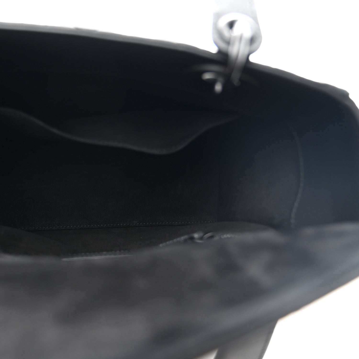 Ultra Matte Calfskin Cannage Medium Lady D1OR Black