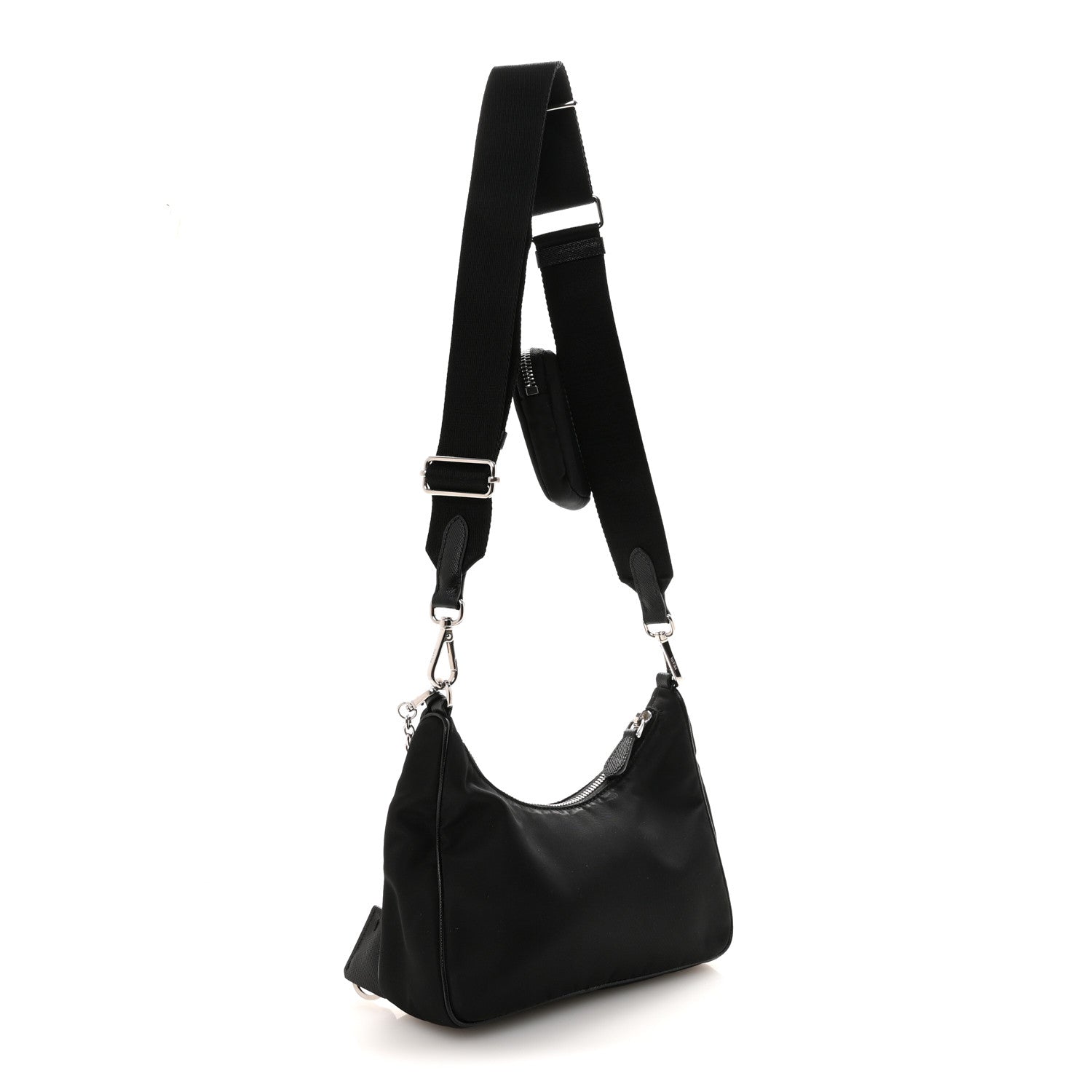 Nylon Re-Edition 2005 Shoulder Bag Black