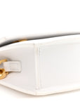 Smooth Calfskin Le Chiquito Long White
