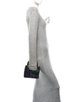 Sequin Lambskin Esprit Tokyo Mini Lady D1OR Blue Multicolor